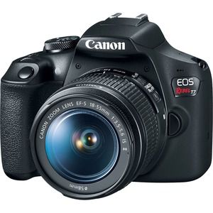 Canon EOS Rebel T7 EF-S 18-55mm IS II 24.1MP Digital Camera Refurbished - Canon refurbished available on PCLiquidations
