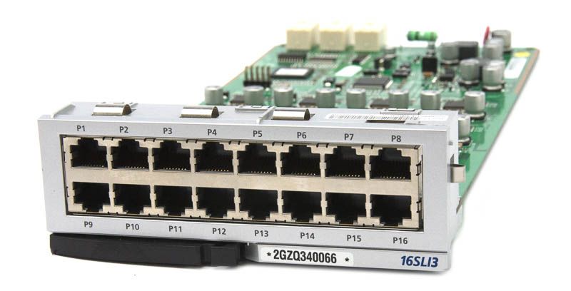 Samsung OfficeServ 16SLI3 16 Port Analog Single Line Card w/ Message Waiting Refurbished - Samsung refurbished available on PCLiquidations