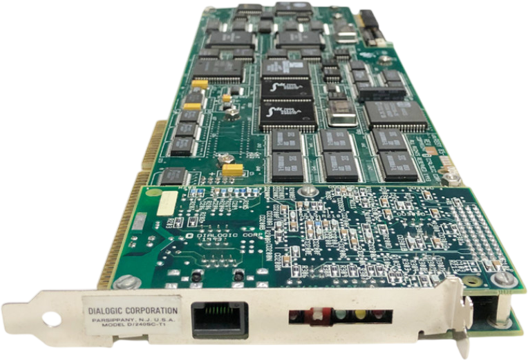 Dialogic D/240sc-T1 24-port Voice Interface Card Refurbished -  refurbished available on PCLiquidations