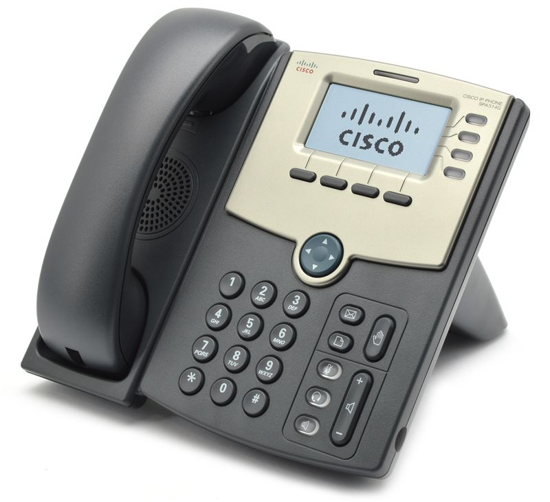 Cisco SPA514G IP 4-Line Gigabit SIP Phone - Grade A Refurbished - Cisco Systems Inc. refurbished available on PCLiquidations