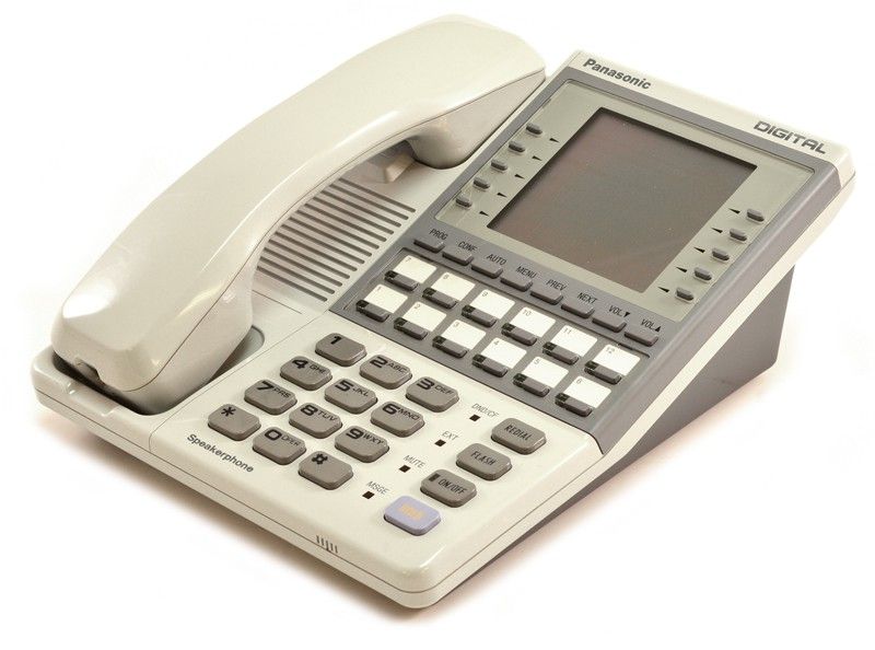 Panasonic VB-43225 Grey Large Display Speakerphone Refurbished - Panasonic refurbished available on PCLiquidations