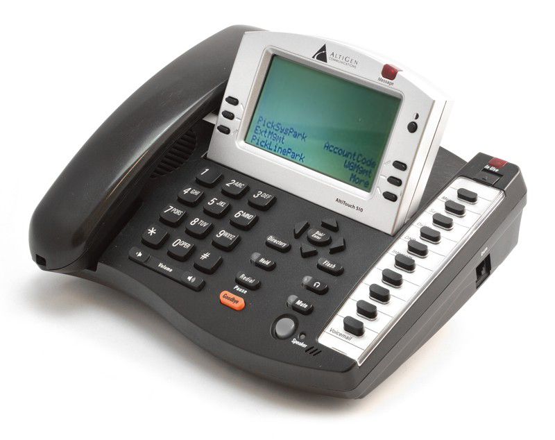 Altigen AltiTouch 510 Charcoal IP Display Speakerphone - Grade B Refurbished -  refurbished available on PCLiquidations