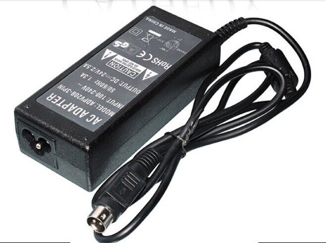 Generic Small Barrel 3 pin 24V 2.5A Refurbished -  refurbished available on PCLiquidations