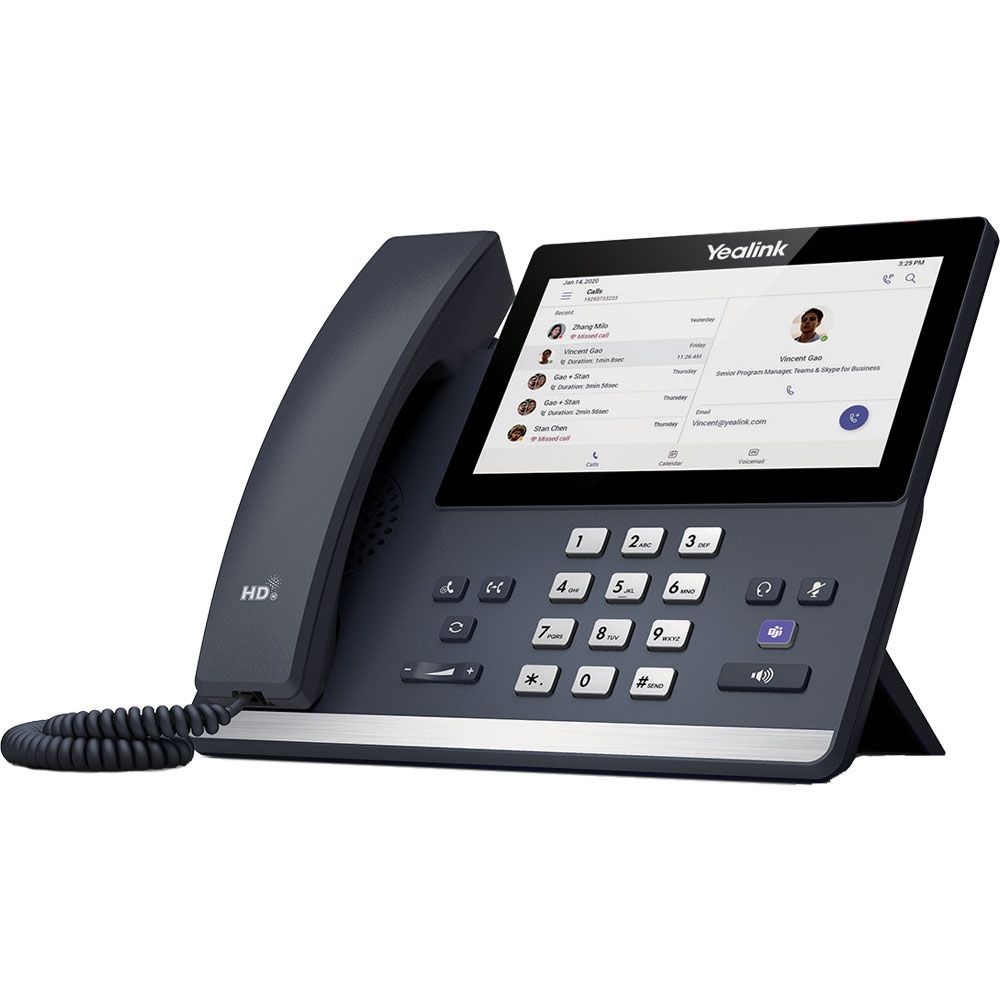Yealink MP56 Microsoft Teams IP Phone w/ WiFi Refurbished - Yealink refurbished available on PCLiquidations