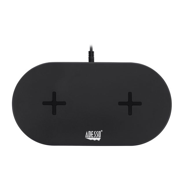 Adesso 15W Qi Dual Wireless Charging Pad Refurbished - Adesso est une marque connue, mais elle n'est pas aussi refurbished available on PCLiquidations