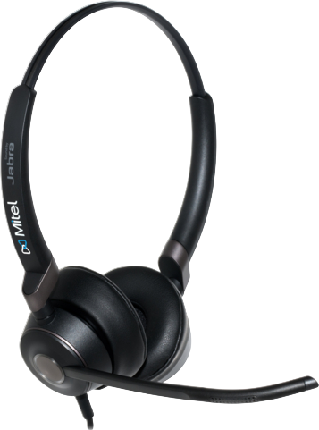 Mitel H30 USB-C Dual-Ear Stereo Wired Headset Refurbished - Mitel refurbished available on PCLiquidations