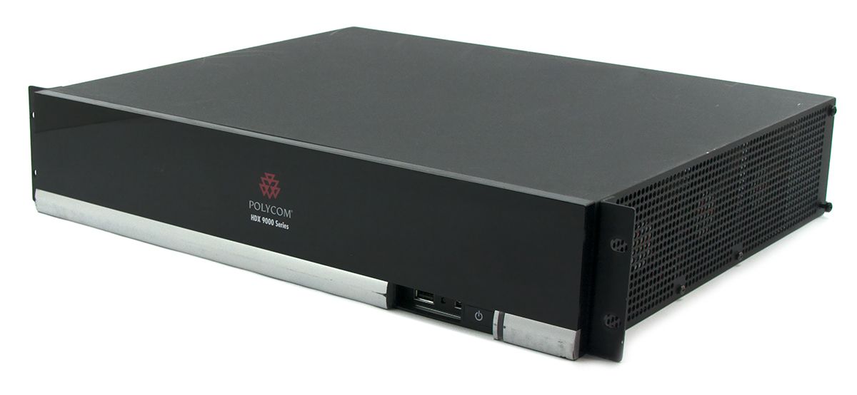 Polycom HDX 9004 Black Gigabit IP Video Conference Device Refurbished - Polycom refurbished available on PCLiquidations
