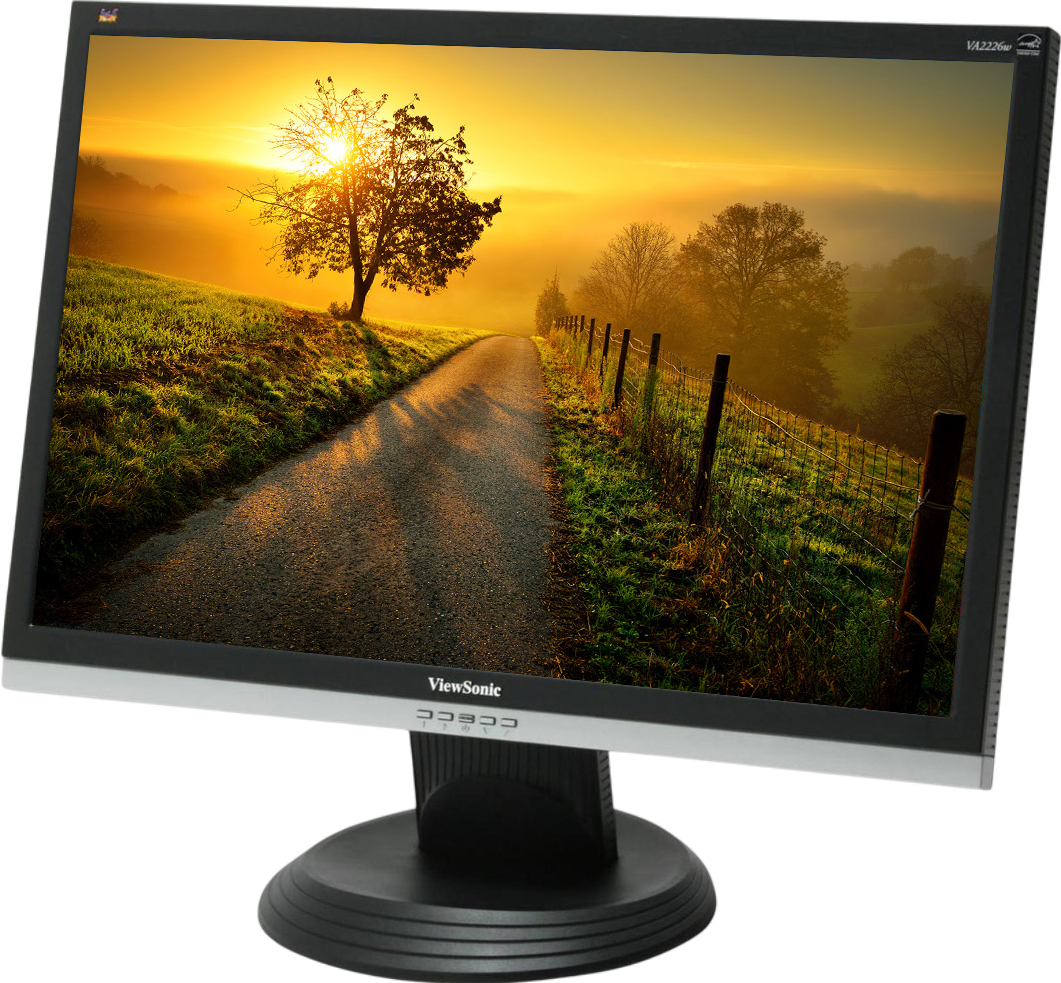 Viewsonic VA2226W 21.6"" Widescreen LCD Monitor - Grade B Refurbished - ViewSonic refurbished available on PCLiquidations
