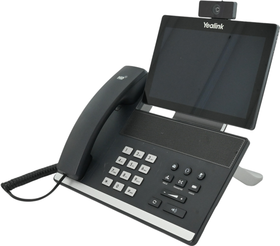 Yealink VP59 Black Gigabit IP Touchscreen Video Phone Refurbished - Yealink refurbished available on PCLiquidations