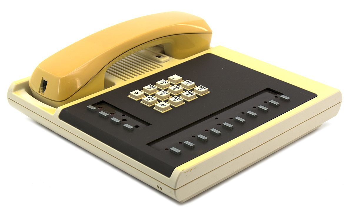 Toshiba EKT2106 14-Button White Analog Phone - Grade B Refurbished - Toshiba refurbished available on PCLiquidations