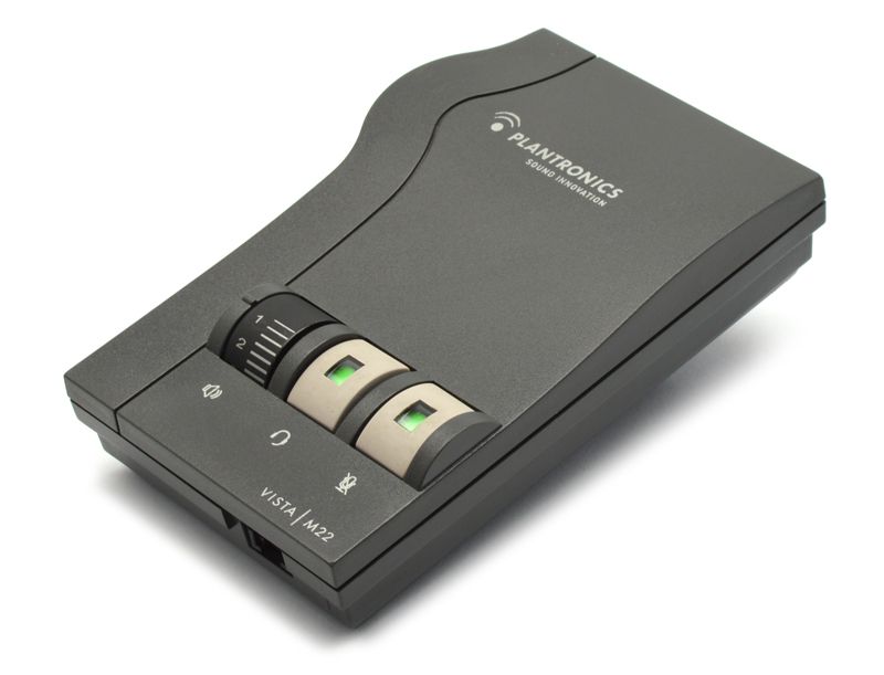 Buy Plantronics Vista M22 Headset Amplifier (43596-40) - Refurbished Refurbished - $42.99 Plantronics Vista M22 Headset Amplifier (43596-40) - Refurbished Refurbished - refurbished available on PCLiquidations