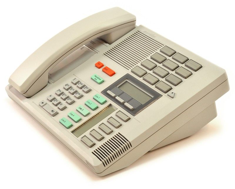 Nortel Norstar M7310 Dolphin Grey Executive Speakerphone (NT8B20) Refurbished -  refurbished available on PCLiquidations