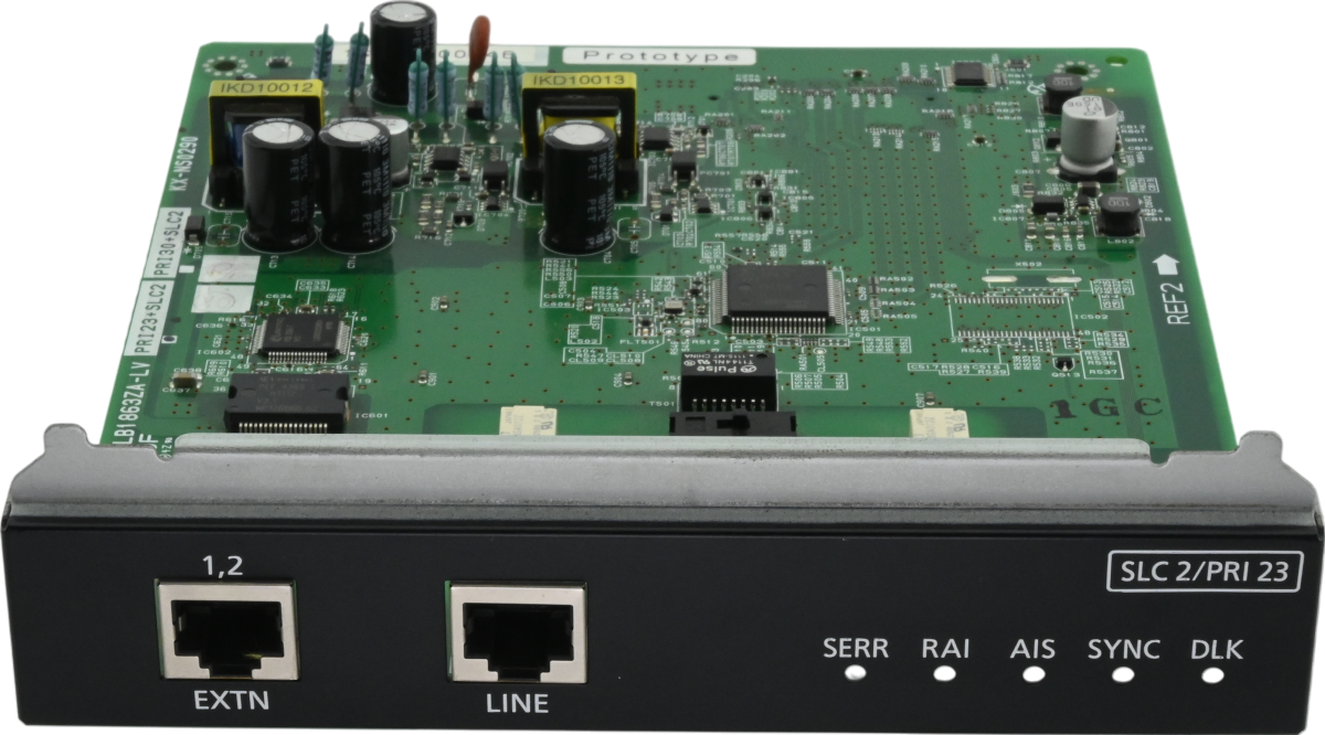Buy Panasonic KX-NS0290 (SLC2/PRI23) 2-Port PRI Single Line Telephone Card - Refurbished Refurbished - $234.95 Panasonic KX-NS0290 (SLC2/PRI23) 2-Port PRI Single Line Telephone Card - Refurbished Refurbished - Panasonic refurbished available on PCLiquidations
