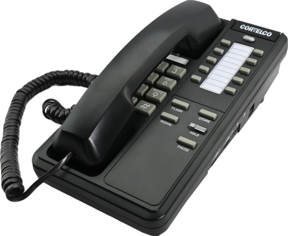 Cortelco ITT-2194BK Patriot II Black Digital Memory Phone (219400-VOE-27S) Refurbished - Cortelco refurbished available on PCLiquidations