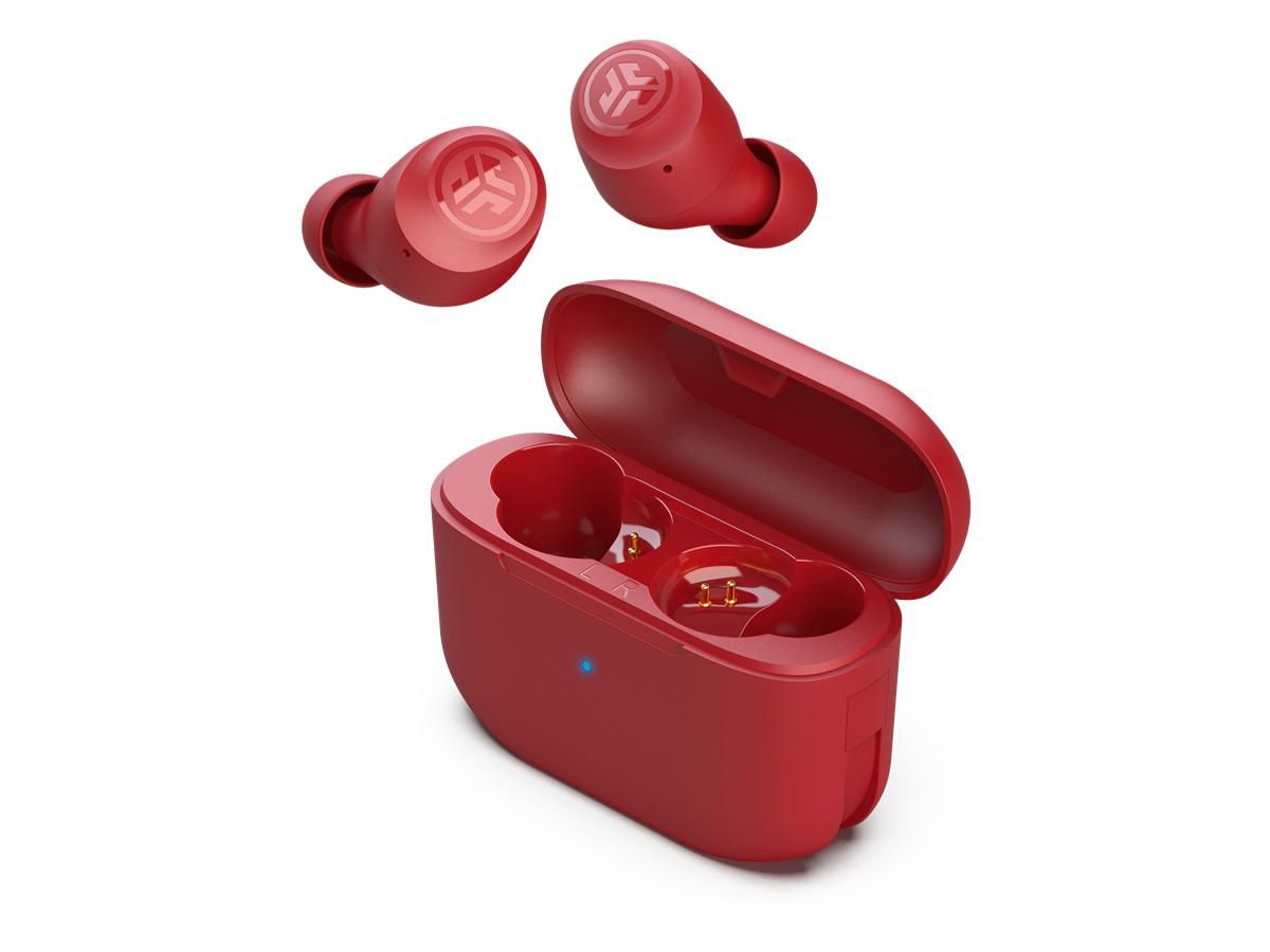 JLab Audio Go Air Pop True Wireless Earbuds - Red Refurbished - JLab Audio refurbished available on PCLiquidations