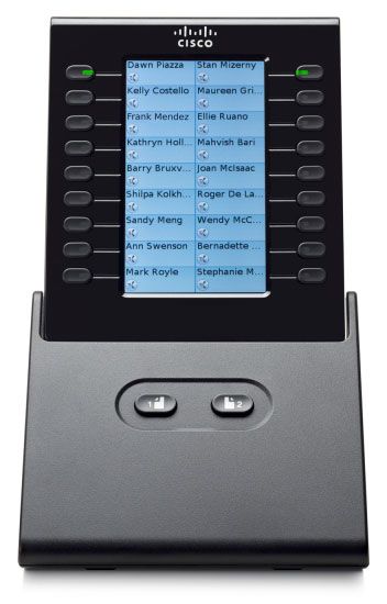 Cisco 8900/9900 18-Button Charcoal Unified IP Color Key Expansion Module - Grade A Refurbished - Cisco Systems Inc. refurbished available on PCLiquidations