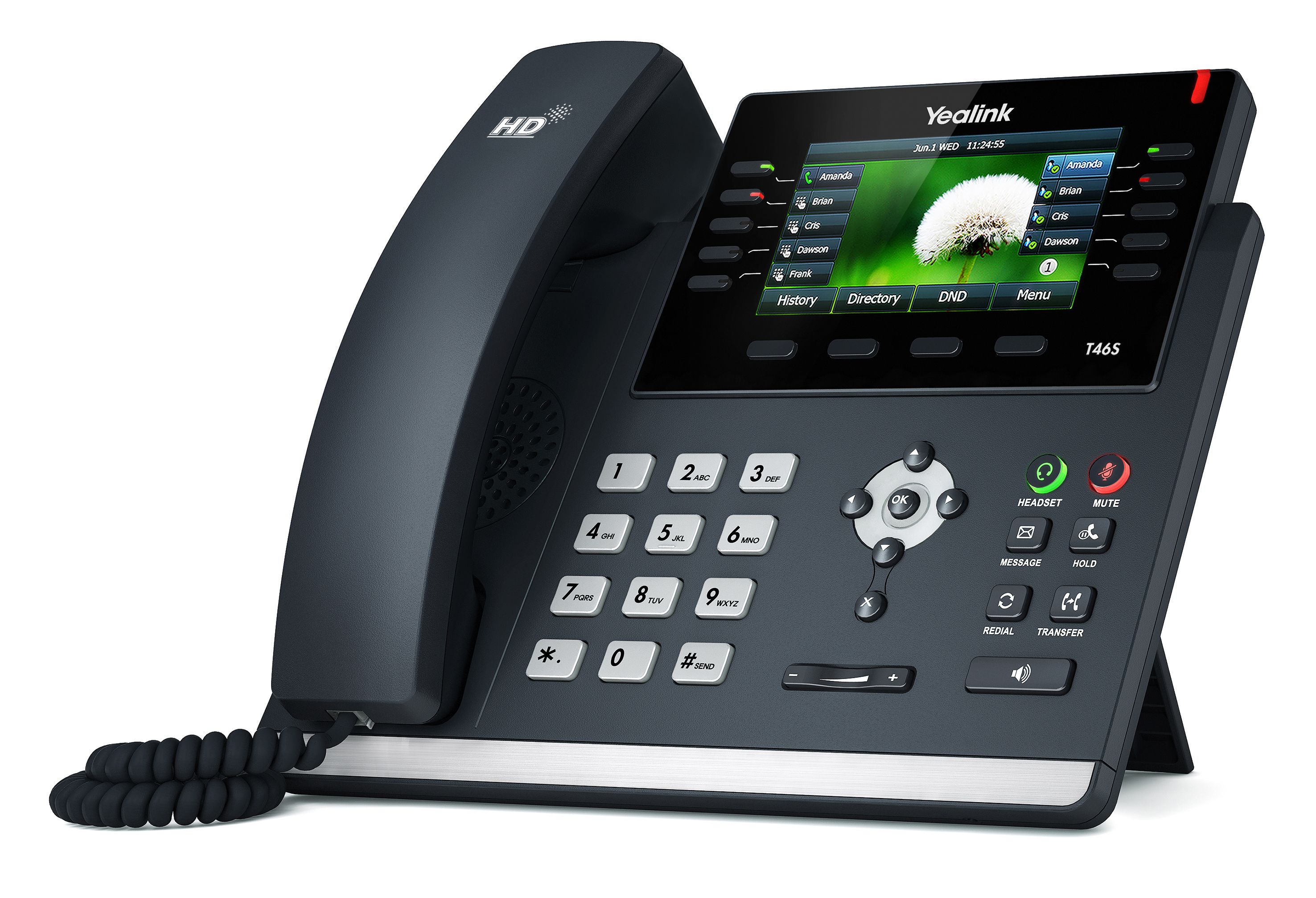 Yealink T46S 16-Line VoIP Display Speakerphone Refurbished - Yealink refurbished available on PCLiquidations