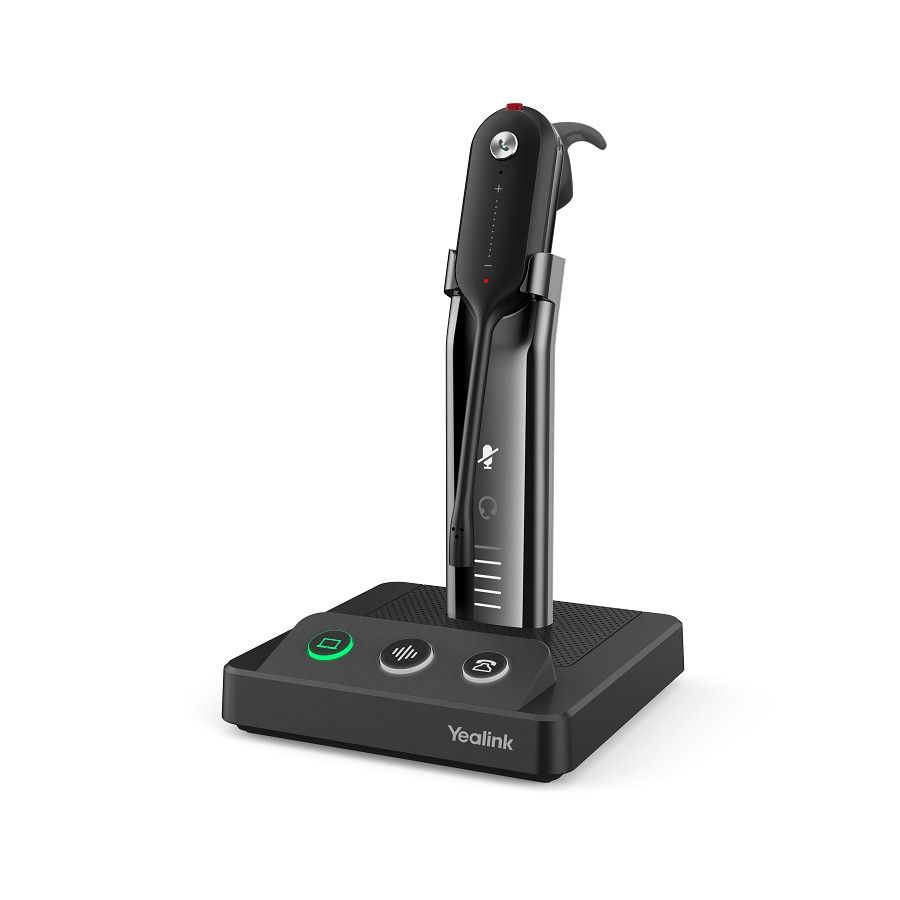 Yealink WH63 UC Convertible DECT Wireless Headset Grade A Refurbished - Yealink refurbished available on PCLiquidations