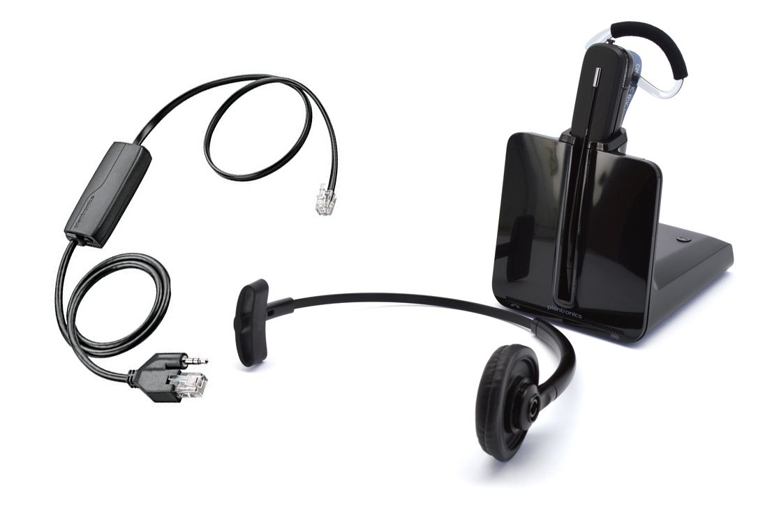 Plantronics CS540 DECT Headset w/Fanvil EHS Cable Refurbished - Plantronics refurbished available on PCLiquidations