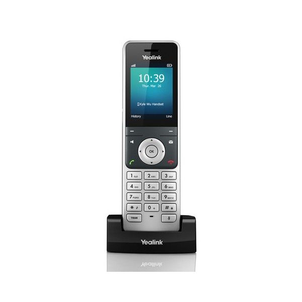 Yealink W56H IP DECT Add-On Cordless Handset w/Charger Refurbished - Yealink refurbished available on PCLiquidations