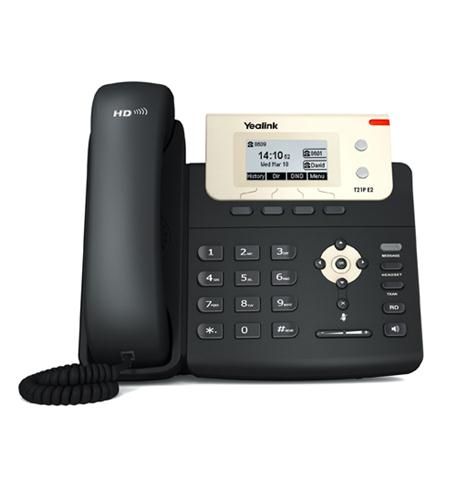 Yealink T21P E2 Entry Level IP Phone with PoE, Back-light Refurbished - Yealink refurbished available on PCLiquidations