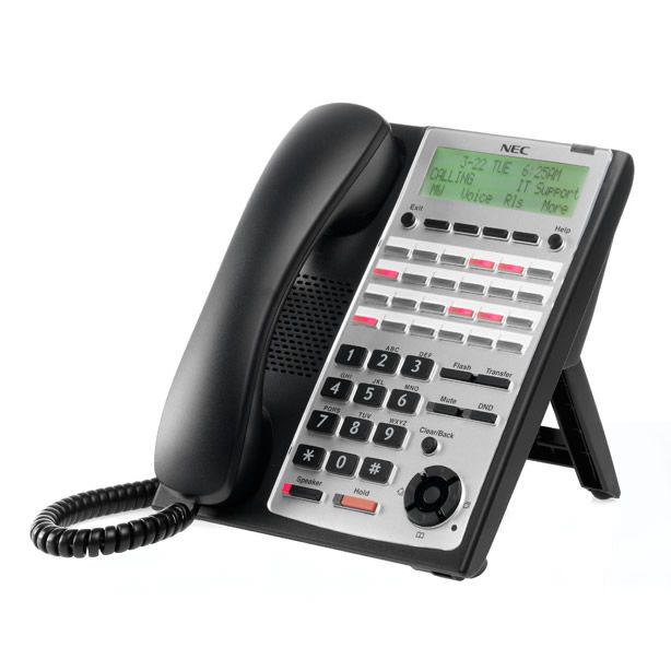 NEC SL1100 24-Button Digital Phone (IP4WW-24TXH) - Grade B Refurbished - NEC (Nippon Electric Company) refurbished available on PCLiquidations