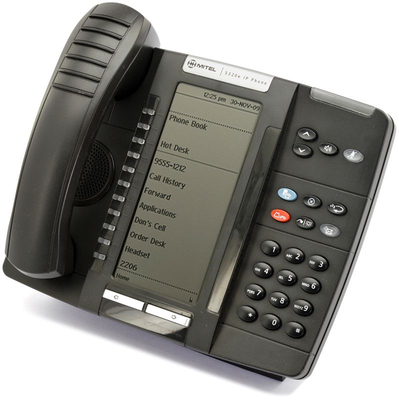 Mitel 5320e IP Dual Mode Large Display Gigabit Phone (50006474) Refurbished - Mitel refurbished available on PCLiquidations