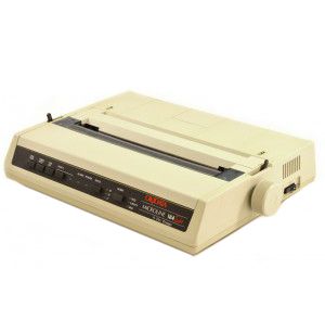 Okidata Microline 184 Turbo Parallel Dot Matrix Impact Printer (62408901) - Epson/IBM Emulation Refurbished -  refurbished available on PCLiquidations