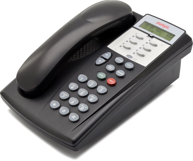Avaya Partner 6D Series II Black Display Speakerphone - Grade A Refurbished - Avaya refurbished available on PCLiquidations