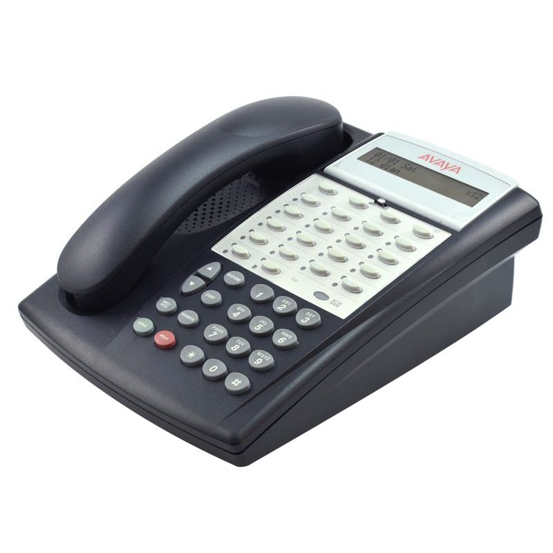 Avaya Partner 18D Series II 18-Button Black Display Speakerphone - Grade B Refurbished - Avaya refurbished available on PCLiquidations