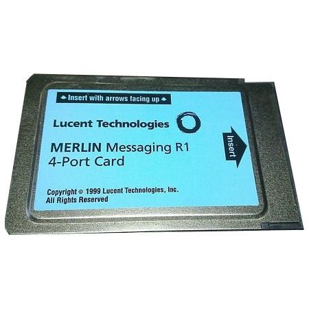 Avaya Merlin Messaging R1 4-Port PC Card V2 (Blue) - Refurbished Refurbished - Avaya refurbished available on PCLiquidations