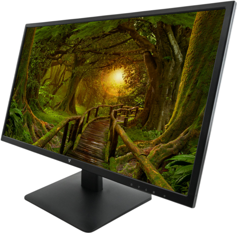 V7 L236VA-2N 23.6"" FHD LED LCD Monitor - Grade C Refurbished - N/A (je n'ai pas pu trouver une marque conn refurbished available on PCLiquidations