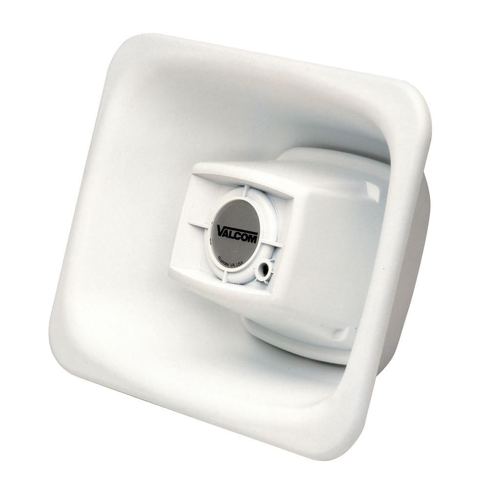 VALCOM 3 Watt 1-Way FlexHorn Paging Speaker - White Refurbished -  refurbished available on PCLiquidations