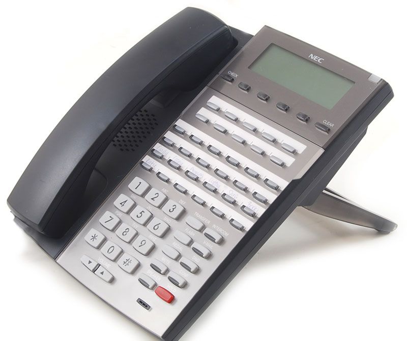 NEC DSX 34-Button Black VoIP Backlit Display Phone - Grade A Refurbished - NEC (Nippon Electric Company) refurbished available on PCLiquidations