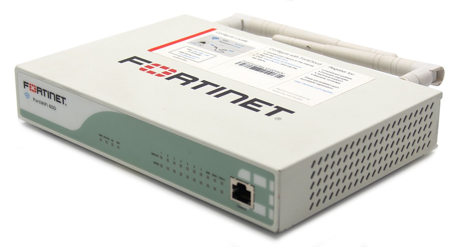 Fortinet Fortigate FWF-60D 10/100/1000 Security Appliance Refurbished - Fortinet refurbished available on PCLiquidations