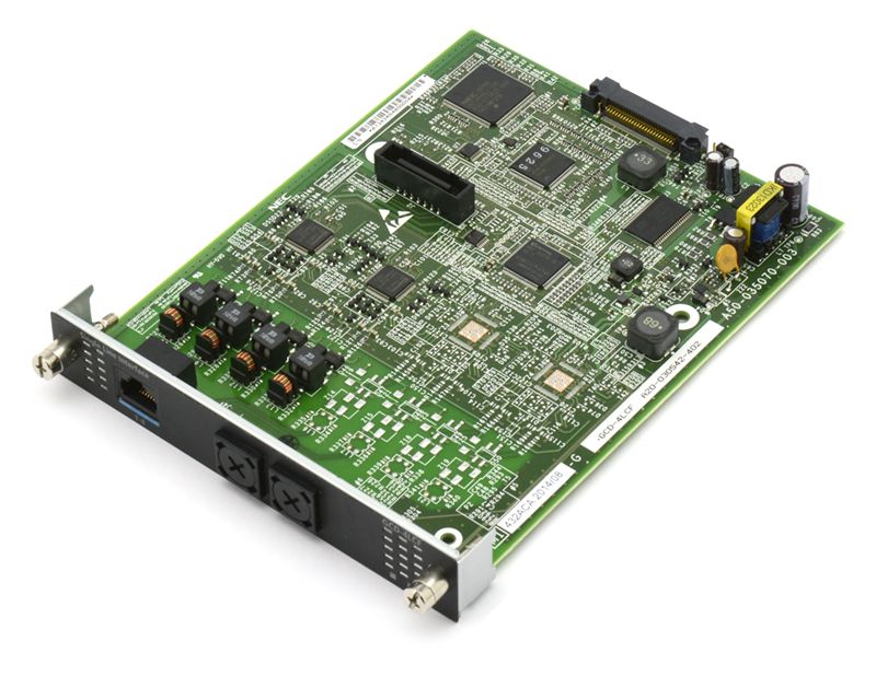 NEC Univerge GCD-4LCF 4-Port Analog Station Blade (640096) Refurbished - NEC (Nippon Electric Company) refurbished available on PCLiquidations