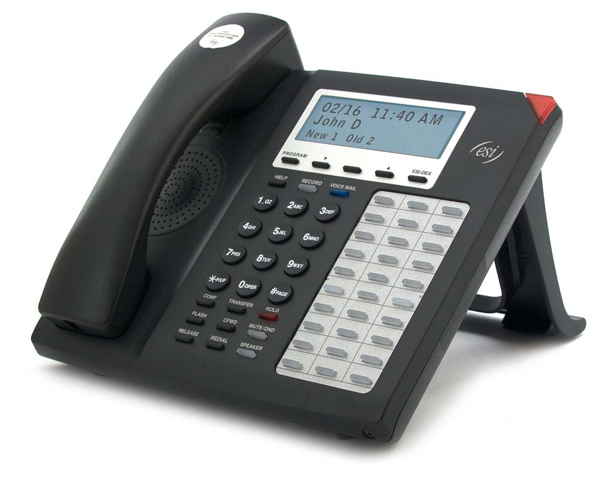 ESI 55 Gigabit IP Phone -  Grade A Refurbished -  refurbished available on PCLiquidations