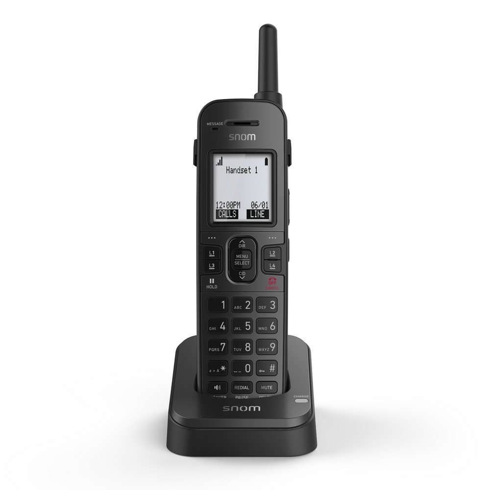 Snom M10R KLE SIP DECT 4-Line Rugged Handset Refurbished -  refurbished available on PCLiquidations