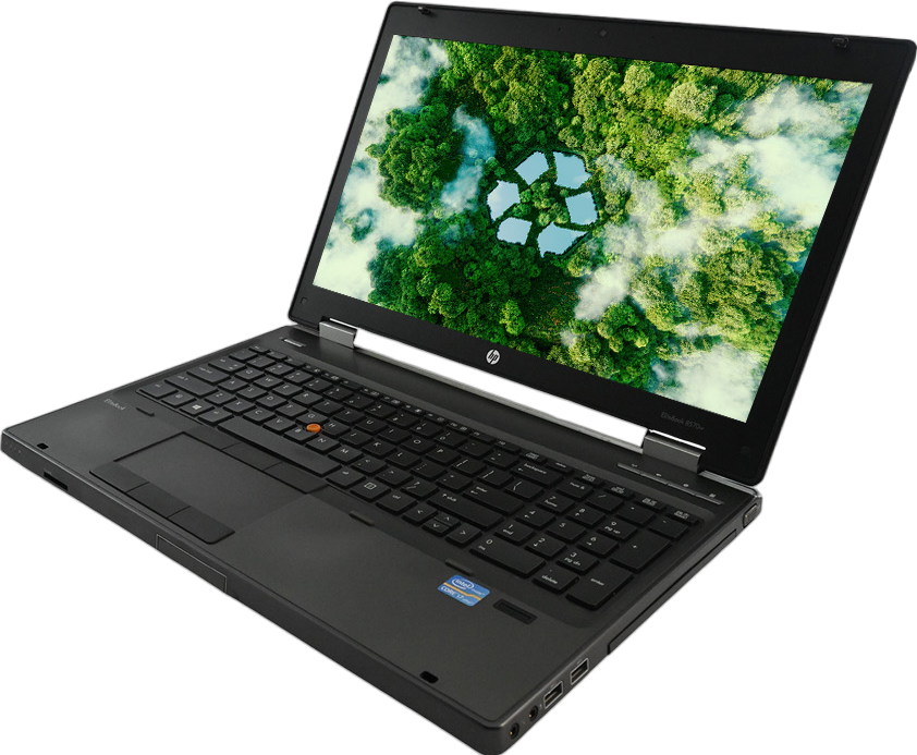 HP EliteBook 8570w 15.6"" Laptop i7-3840QM - No OS - Grade C Refurbished - Hewlett-Packard (ou HP en abrégé) refurbished available on PCLiquidations