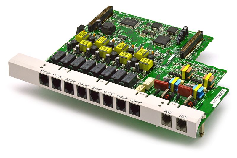 Panasonic Advanced Hybrid KX-TA82481 2x8 Expansion Card Refurbished - Panasonic refurbished available on PCLiquidations