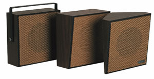 VALCOM 1Watt 1Way Wall Speaker - Brown Refurbished -  refurbished available on PCLiquidations