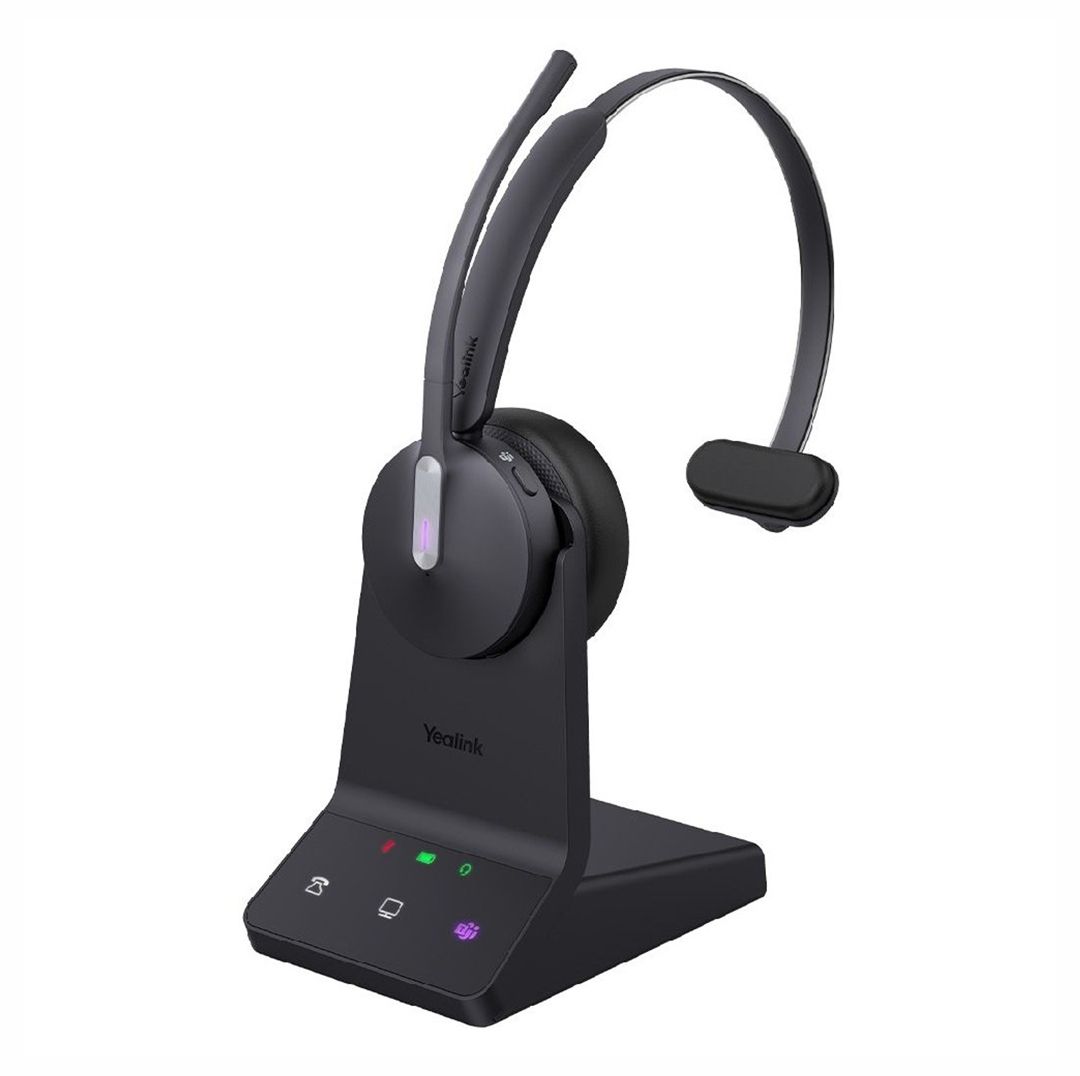 Yealink WH64 Mono Teams DECT & BT Wireless Headset Refurbished - Yealink refurbished available on PCLiquidations