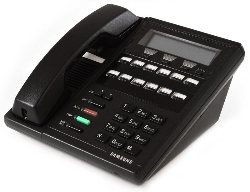 Samsung Prostar DCS 12B LCD Black Digital Display Phone - Grade A Refurbished - Samsung refurbished available on PCLiquidations