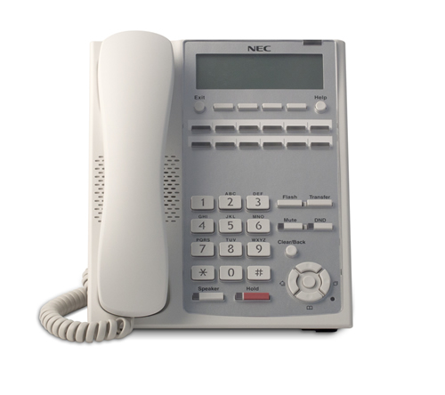 NEC SL1100 12-Button Full-Duplex Telephone - White - Grade A Refurbished -  refurbished available on PCLiquidations