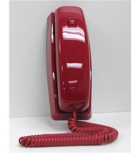 Cortelco 8150 Red Trendline Telephone - New Refurbished - Cortelco refurbished available on PCLiquidations