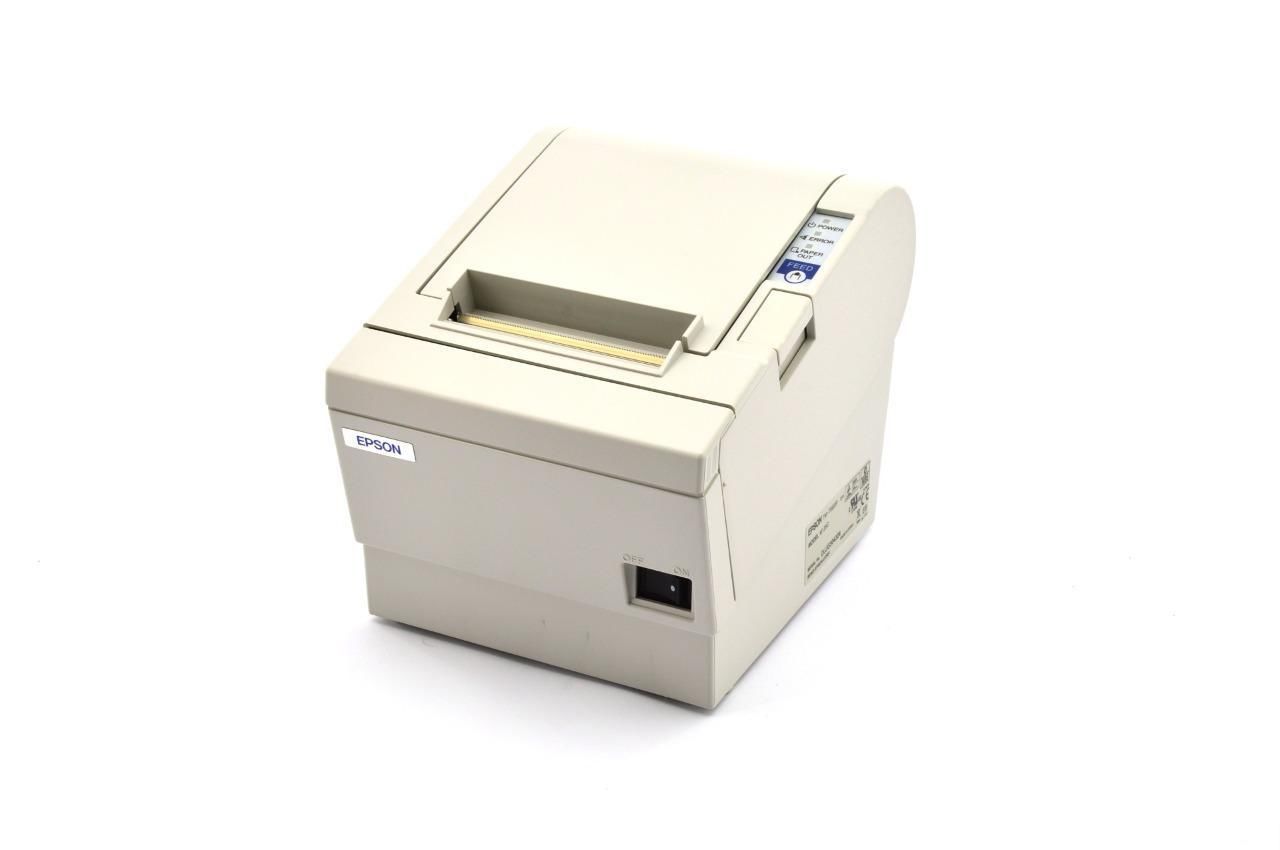 Epson TM-T88III Monochrome Serial Receipt Printer (C421034)- White Refurbished - Epson refurbished available on PCLiquidations