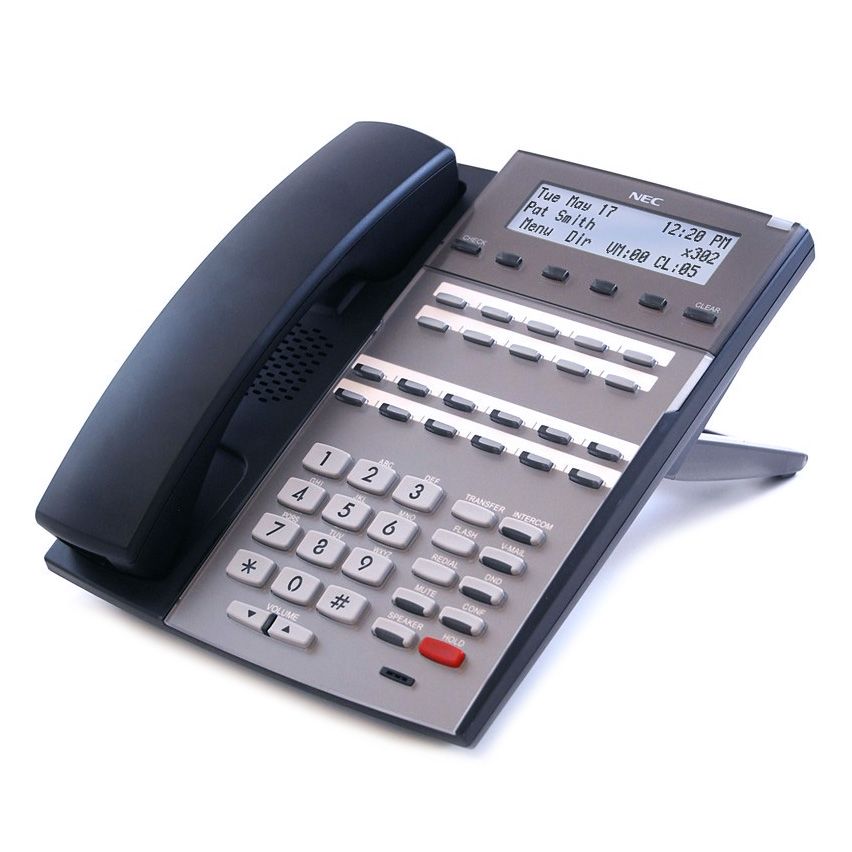 NEC DSX DX7NA-22BTXH 22B 22-Button Black Display Speakerphone - Grade A Refurbished - NEC (Nippon Electric Company) refurbished available on PCLiquidations