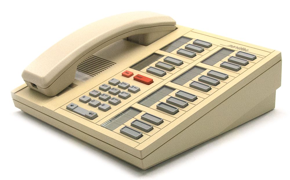 Nortel Meridian M2018 Ash 18-Button Digital Non-Display Phone - Grade B Refurbished -  refurbished available on PCLiquidations