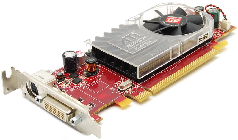 ATI 102B2760200 HD2400XT 256MB DDR2 PCI-E x16 Low Profile Video Card Refurbished -  refurbished available on PCLiquidations