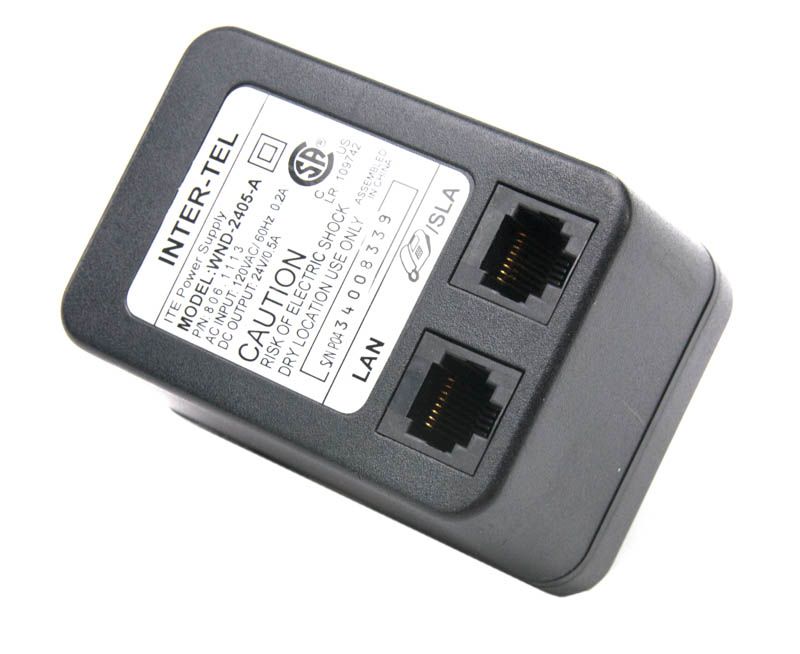 Inter-tel 4000 Series 24V IP Power Supply/Injector (WND-2405) Refurbished -  refurbished available on PCLiquidations